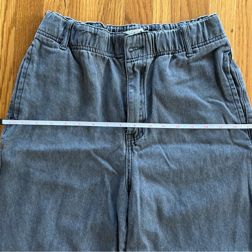 Women’s Wide Leg Light Jeans | Washed Black | Size Small | Three Birds Nest - Picture 3 of 3